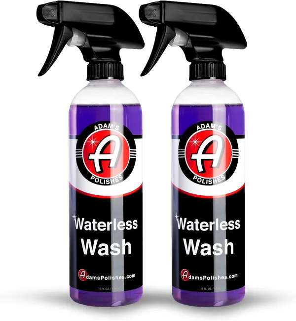 Adam's Polishes Waterless Wash - Car Cleaning Spray, Pack of 2