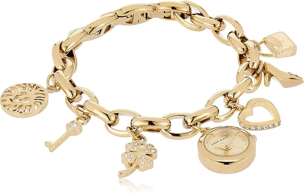 Anne Klein 10/7604CHRM שעון צמיד קסמים
