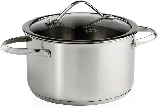 Arcosteel Atlas Multi-purpose stainless steel pot with lid