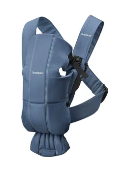 BabyBjörn Baby Carrier Mini, Vintage Indigo, Newborn Carrier