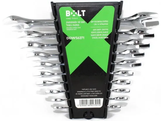 Bolt DOWS6271 Набор рожковых ключей, 10