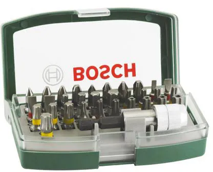 Bosch X-Line סט ביטים עם מוביל, 32 חלקים