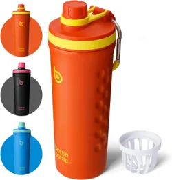 BOTTLE BOTTLE בקבוק שייקר 26 אונקיות, בקבוק מים מבודד