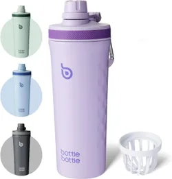 BOTTLE BOTTLE 26 oz בקבוק שייקר מבודד, סגול