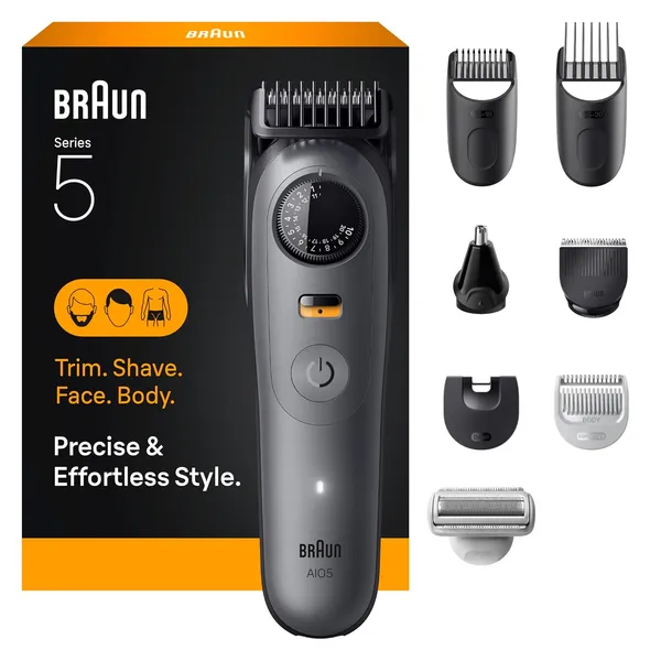 Braun Series 5 AIO 5510 ערכה לטיפוח זקן וגוף