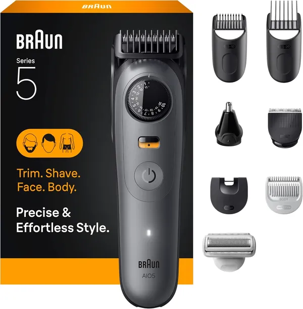 Braun Series 5 AIO 5510 комплект для груминга бороды и тела