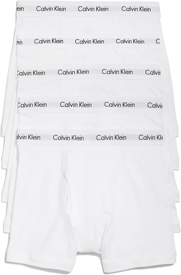 תחתוני בוקסר לגברים של Calvin Klein כותנה נמתחת, 5