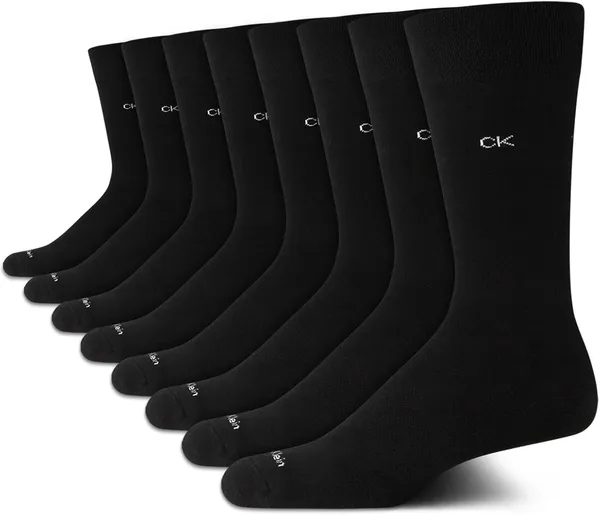 גרביים אלגנטיים לגברים של Calvin Klein, 8 יחידות