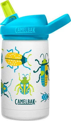 CamelBak Eddy+ Kids Bite Valve Straw Insulated Water Bottle, 12oz