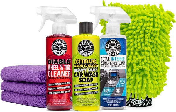 Chemical Guys Car Cleaning Kit, 7