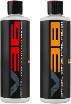 Chemical Guys Gap VKIT 101 V36 פוליש חיתוך אופטי ו-V38 פוליש גימור, 2 יחידות