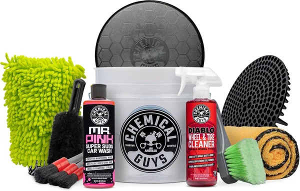 Chemical Guys HOL490 Car Washing Kit, 12-Piece