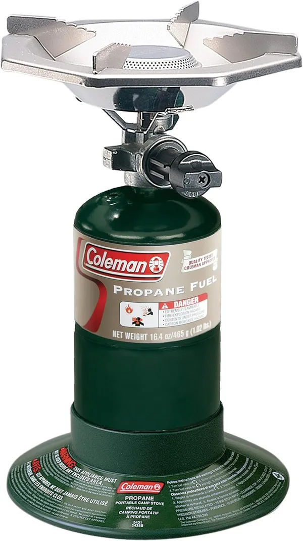 Газовая плита Coleman BottleTop, портативная походная/туристическая плитка