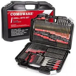 COMOWARE CN-Drill Bits-246P סט מקדחים, 246