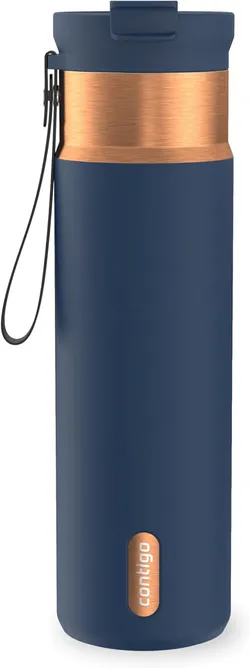 בקבוק מים מנירוסטה Contigo DualSip 24 אונקיות