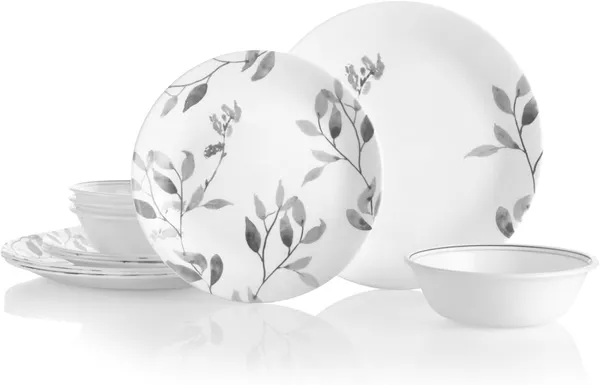 Набор посуды Corelle Vitrelle Misty Leaves