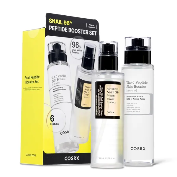 COSRX Snail Mucin 96% Peptide Booster Set, Skin Care Set