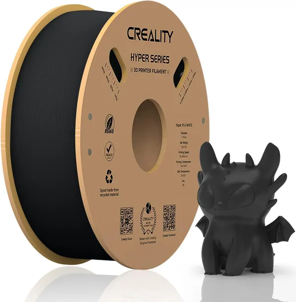 CREALITY Hyper PLA Filament 1.75mm, PLA במהירות גבוהה