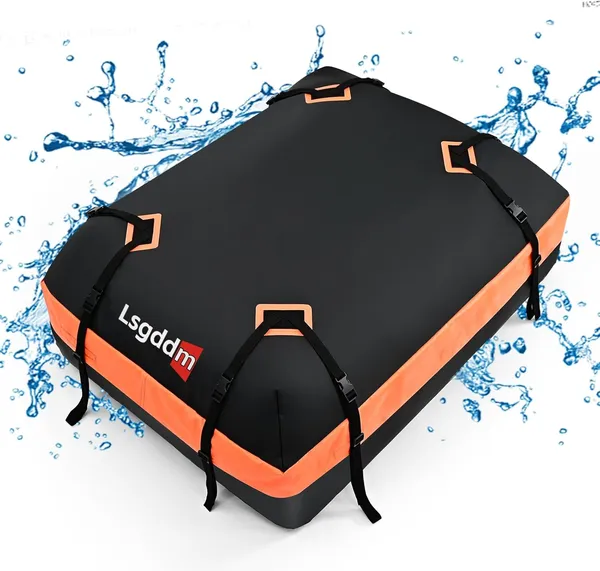 CYDDUP Roof Bag, Waterproof Soft Car Top Carrier