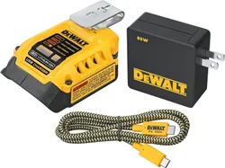 DEWALT DCB094K מטען סוללה וערכת טעינה לקיר USB