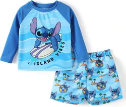 Disney Stitch комплект купальника с рашгардом