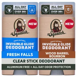 Dr. Squatch Invisible Glide натуральный мужской дезодорант, 2