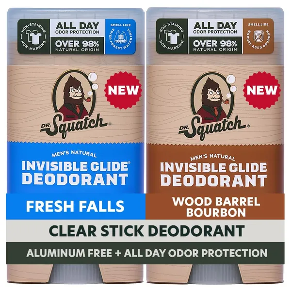 Dr. Squatch Invisible Glide натуральный мужской дезодорант, 2