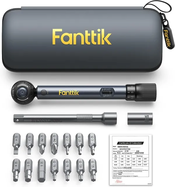 Fanttik WB10 Nova набор мини-динамометрического ключа для велосипедов