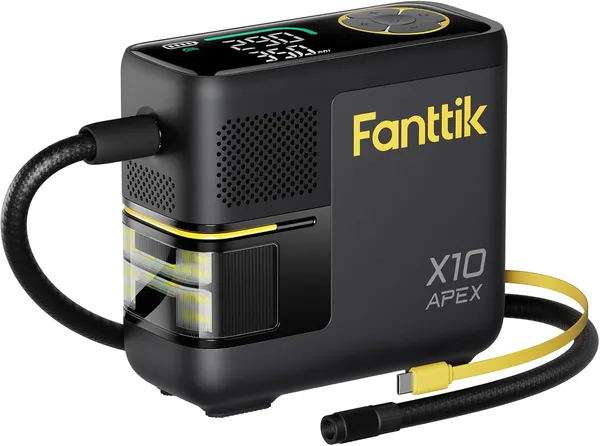 משאבת צמיגים Fanttik X10 APEX, משאב אוויר נייד