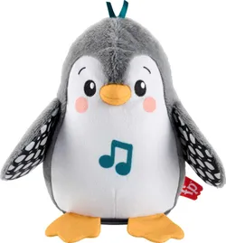Fisher-Price Игрушка для животика с хлопками и покачиваниями пингвина