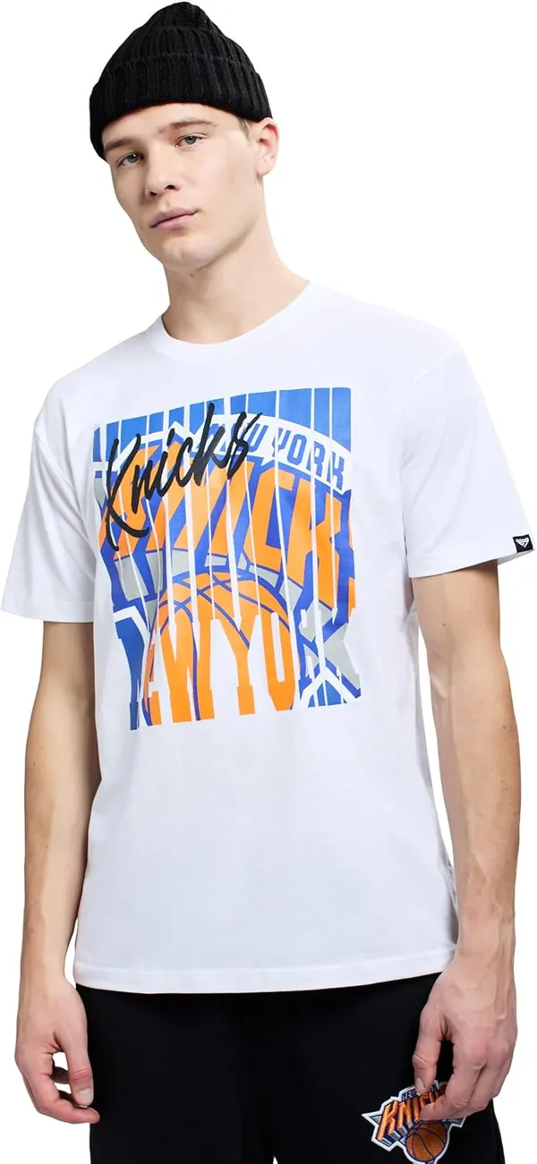 GAME 7 Game 7 X Nba Officially Licensed Men's Graphic Short Sleeve Lightweight Crew Neck Cotton Team T-shirt командная футболка