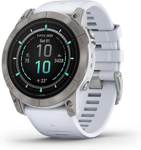 Garmin epix Pro (Gen 2) Sapphire Edition, High Performance Smartwatch