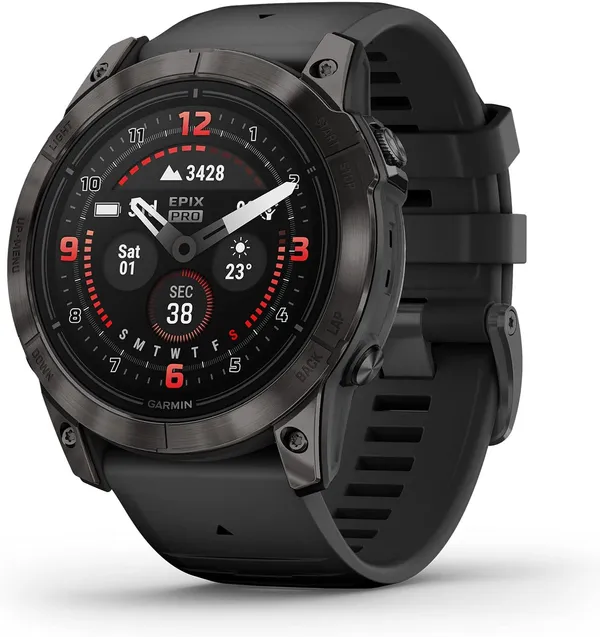 Garmin epix Pro (Gen 2) - Sapphire Edition | 51 mm שעון חכם בעל ביצועים גבוהים