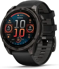 Garmin fēnix® 8 – 47 mm שעון חכם GPS רב-ספורט