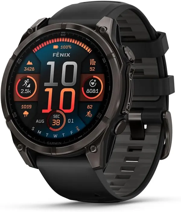 Garmin fēnix® 8 – 47 mm, AMOLED, Sapphire, Premium Multisport GPS Smartwatch