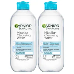 Garnier Micellar Water для водостойкой туши, 2 шт.