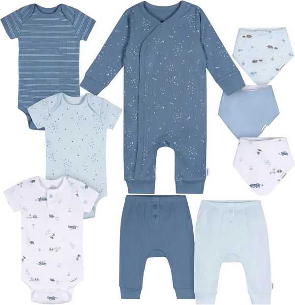 Gerber Unisex Baby Gift Set, 9