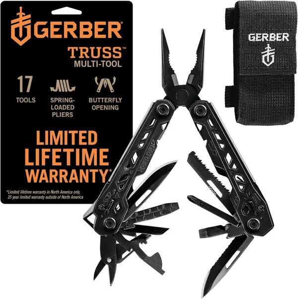 Gerber Truss כלי רב-תכליתי 17-ב-1