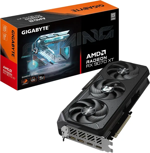 Видеокарта GIGABYTE GV-R9070XTGAMING OC-16GD