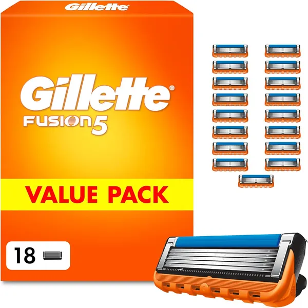 Gillette Fusion 5 сменные лезвия, 18 шт.