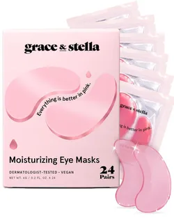 grace & stella Award Winning Under Eye Mask, 24 Pairs