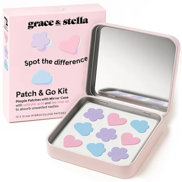 grace & stella Award Winning Cute Pimple Patches, 72 pieces