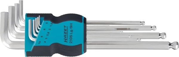 Hazet 2105LG/9H Allen key set, 9
