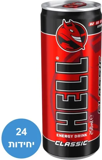Hell Classic משקה אנרגיה, 24