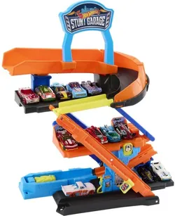 Hot Wheels Triple Transforming Stunt Garage מוסך פעלולים