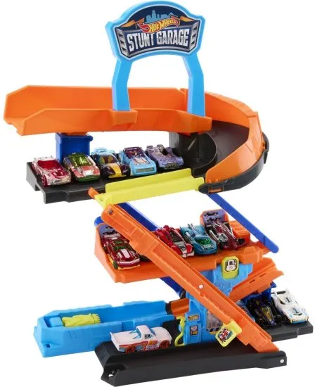 Hot Wheels Triple Transforming Stunt Garage מוסך פעלולים