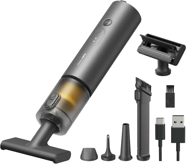 HOTO AutoCare Air Duster & Vacuum Handheld Car Vacuum Cleaner