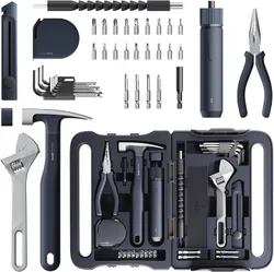 HOTO 40-Piece Tool Kit סט כלי בית, 40
