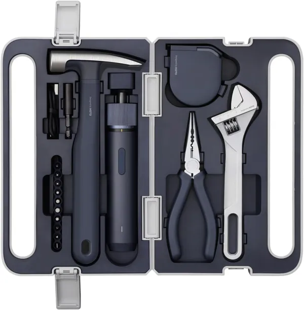 HOTO 18-Piece Tool Kit, מברגה חשמלית, 1