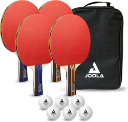 JOOLA Advanced Premium Набор для настольного тенниса, 4 штуки